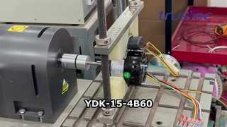 Prueba del motor del ventilador de CA Changzhou Trustec YDK-15-4B60.