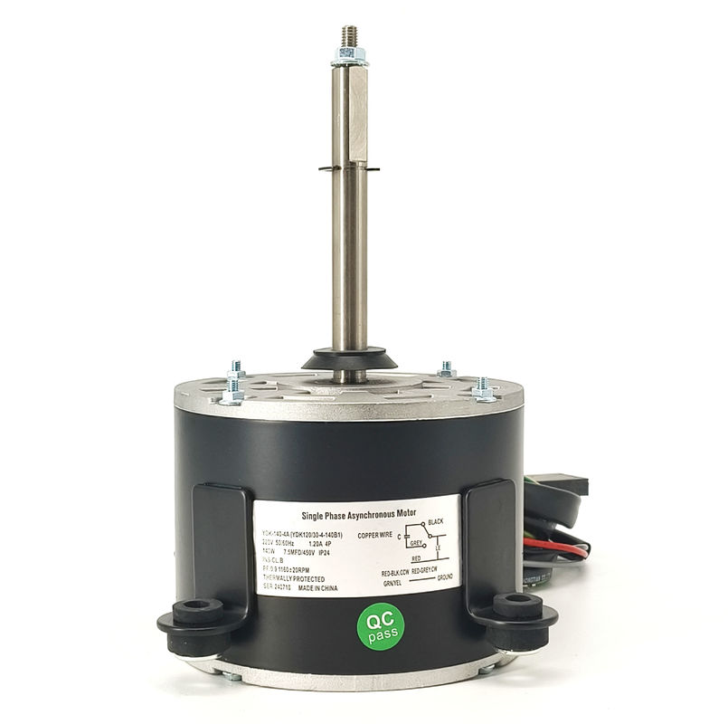AC Outdoor Asynchronous Motor For Air Conditioner - 220V 50/60Hz 140W 1160RPM